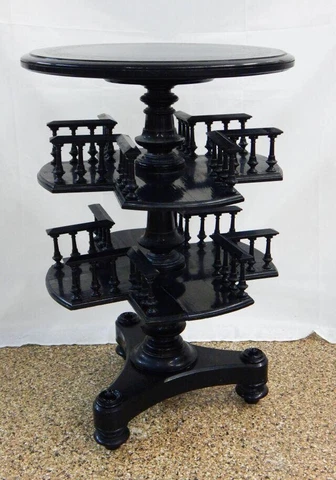 Antique Black Accent Tables thumbnail