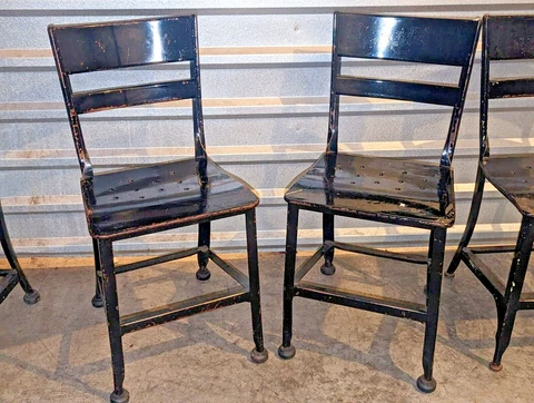 Antique Black Chairs thumbnail