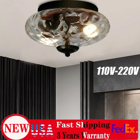Antique Black Flush Mounts thumbnail