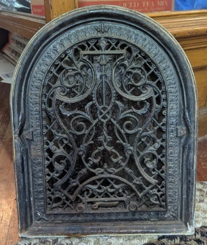 Antique Black Heating Grates thumbnail