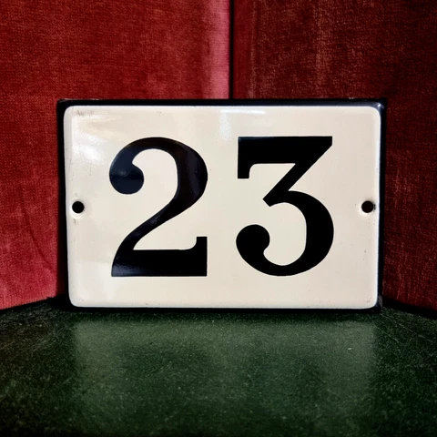 Antique Black House Numbers thumbnail