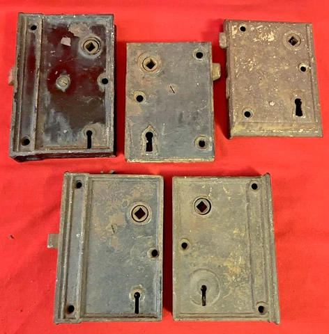Antique Black Rim Locks thumbnail