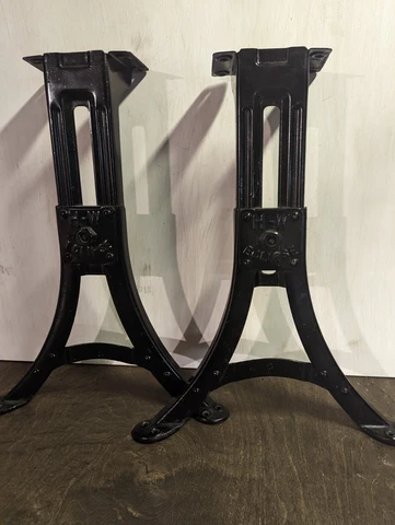 Antique Black School Desks thumbnail