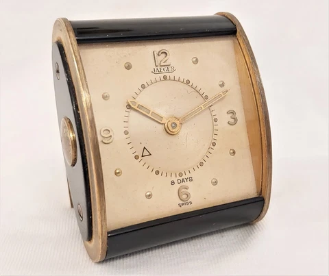 Antique Black Travel Clocks thumbnail