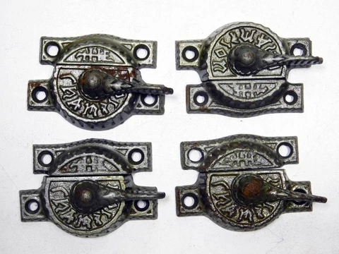 Antique Black Window Locks thumbnail