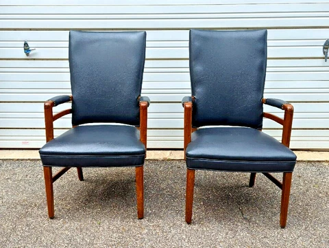 Antique Blue Armchairs thumbnail