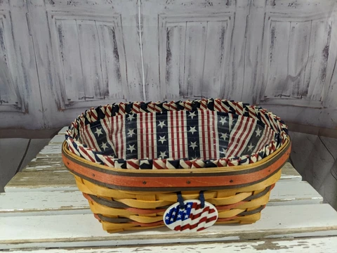 Antique Blue Bread Baskets thumbnail
