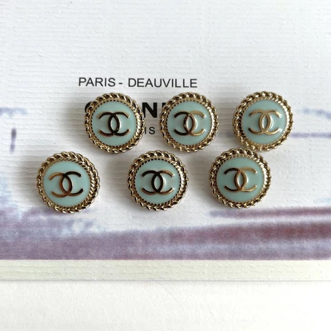 Antique Blue Sewing Buttons thumbnail