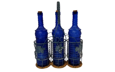 Antique Blue Wire Baskets thumbnail