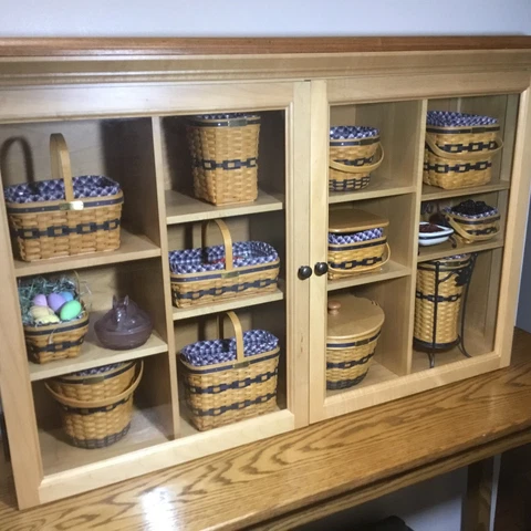 Antique Boxed Miniature Baskets thumbnail