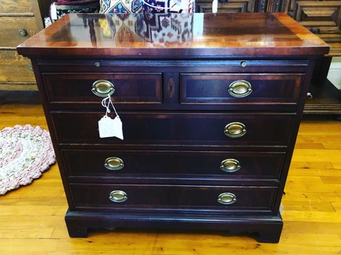 Antique Brass Bachelor Chests thumbnail