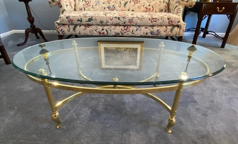Antique Brass Coffee Tables thumbnail