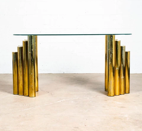 Antique Brass Console Tables thumbnail