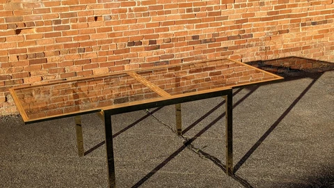 Antique Brass Dining Tables thumbnail