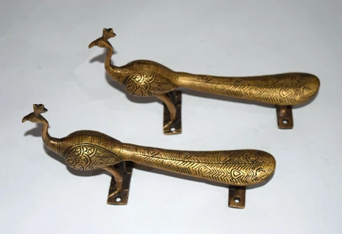 Antique Brass Gate Handles thumbnail