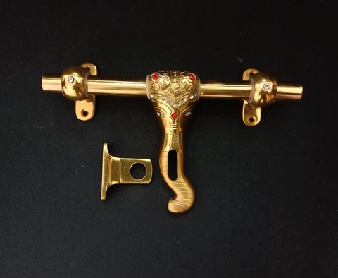 Antique Brass Lock Keeps thumbnail