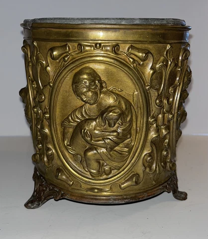 Antique Brass Planters thumbnail