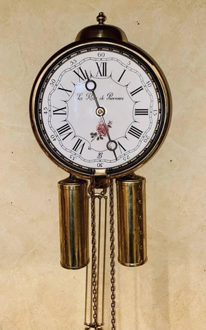 Antique Brass Regulator Wall Clocks thumbnail