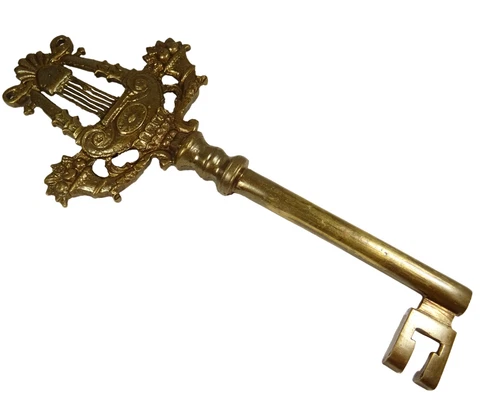 Antique Brass Skeleton Keys thumbnail