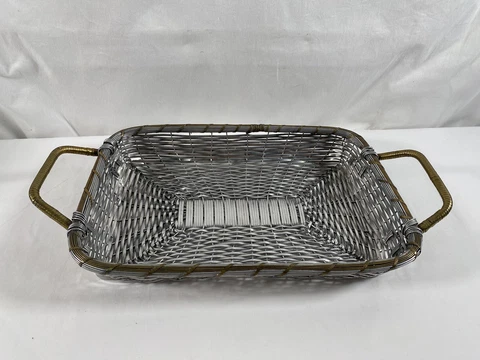 Antique Brass Wire Baskets thumbnail
