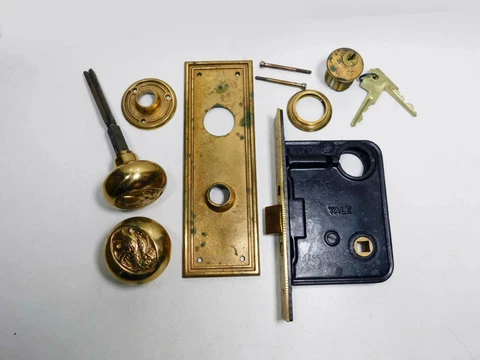 Antique Bronze Mortise Locks thumbnail