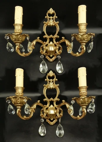 Antique Bronze Sconces thumbnail