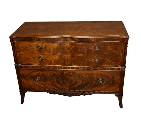 Antique Brown Chest Of Drawers thumbnail