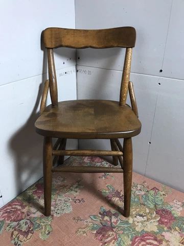 Antique Brown Child's Chairs thumbnail