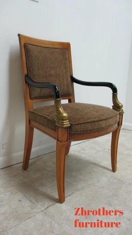 Antique Brown Club Chairs thumbnail