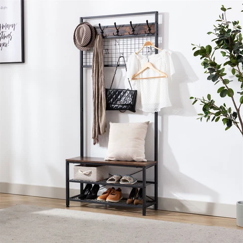 Antique Brown Coat Racks thumbnail