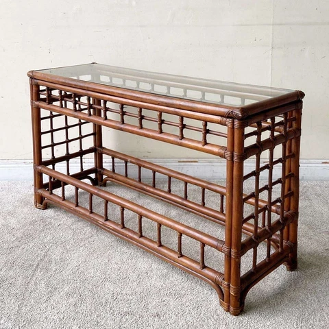 Antique Brown Console Tables thumbnail