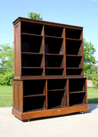 Antique Brown Display Cabinets thumbnail
