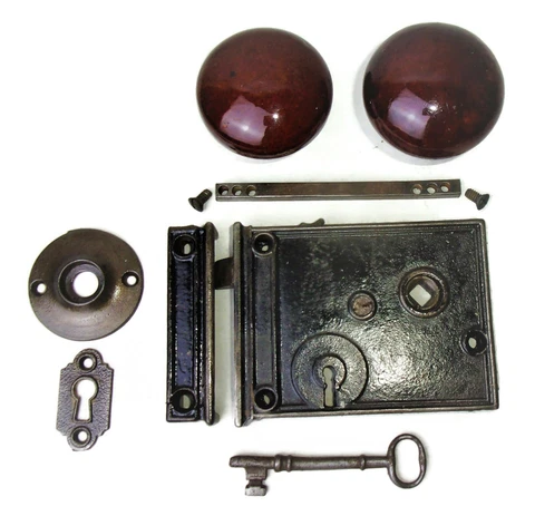 Antique Brown Door Locks thumbnail