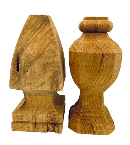 Antique Brown Fence Finials thumbnail