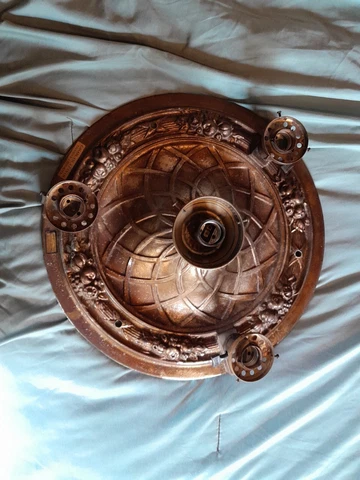 Antique Brown Flush Mounts thumbnail
