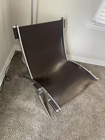 Antique Brown Lounge Chairs thumbnail