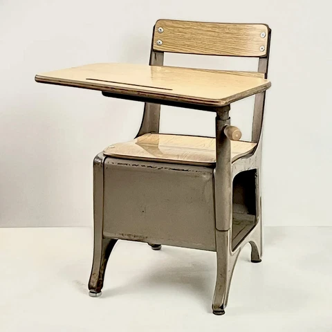 Antique Brown School Desks thumbnail