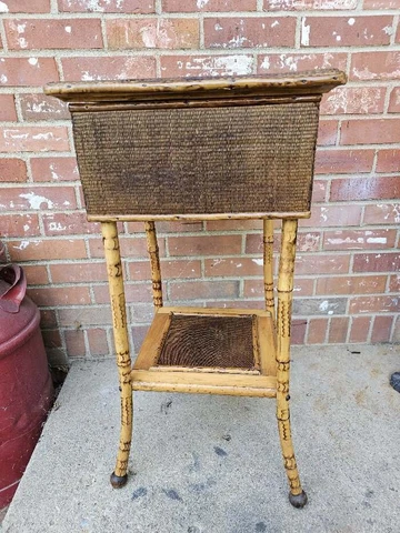 Antique Brown Sewing Tables thumbnail
