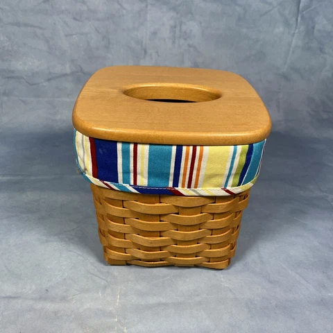 Antique Brown Tissue Baskets thumbnail