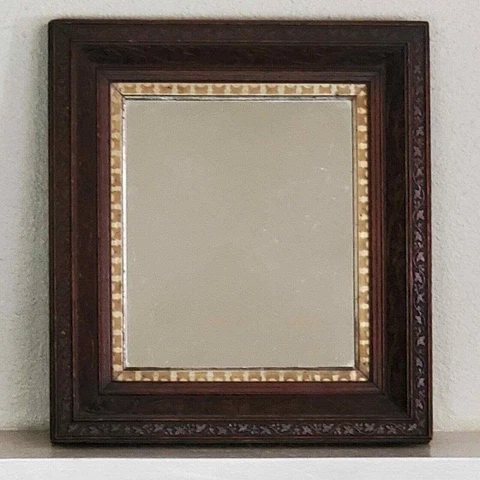 Antique Brown Wall Mirrors thumbnail