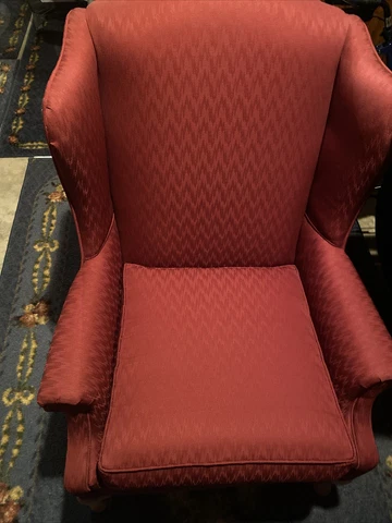 Antique Carvings Wingback Chairs thumbnail