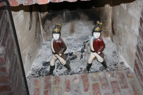 Antique Cast Iron Andirons thumbnail
