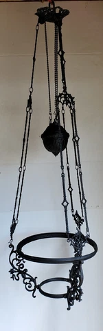 Antique Cast Iron Chandeliers thumbnail