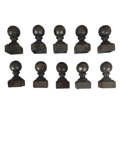 Antique Cast Iron Fence Finials thumbnail