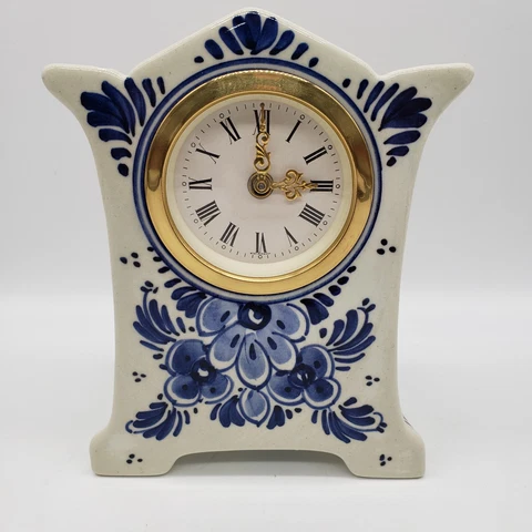 Antique Ceramic Desk Clocks thumbnail