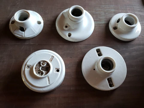 Antique Ceramic Flush Mounts thumbnail
