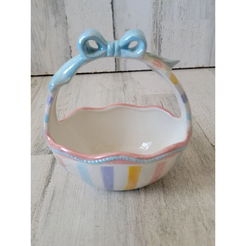 Antique Ceramic Storage Baskets thumbnail