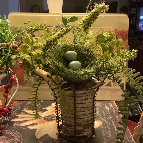 Antique Ceramic Wire Baskets thumbnail
