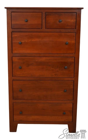 Antique Cherry Chest Of Drawers thumbnail