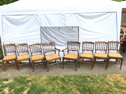 Antique Cherry Dining Chairs thumbnail